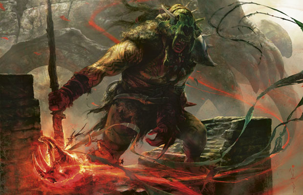 Mago de Guilda de Skarrg | Arte de Aleksi Briclot